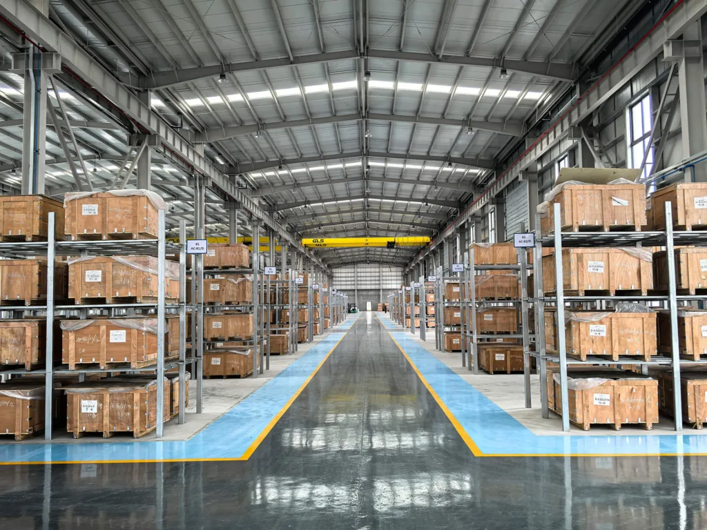 GLS's Warehouse in Zhoushan